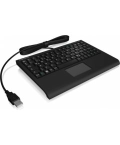 Keysonic Klawiatura mini ack-3410(us) touchpad, usb