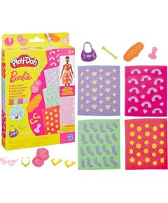 Hasbro Play-Doh: Fashion - Barbie Designer Patterns Packs Flowers And Florals (G1363) интерактивные игрушки