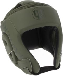 Boksa ķivere MASTERS KTOP-PU-MATT "M" zaļa - M Боксерская экипировка