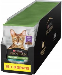 PURINA PRO PLAN STRLS Kot Kacz 18+8 saszet. 2,21kg Kaķu konservi