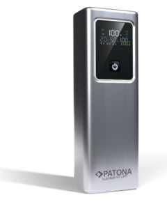 PATONA Platinum Powerbank Luxury One PD100 | 20000mAh | PD 100W | USB-C + USB-A Silver, Black
