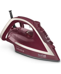 Tefal Ultimate Pure FV6820 Steam iron 2800 W Red, Silver