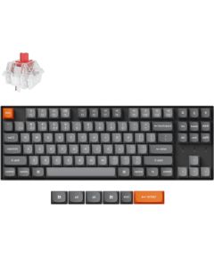 Keychron K8 Max RGB - US Layout - Hot-Swappable Super Red Wireless Keyboard / K8M-H1
