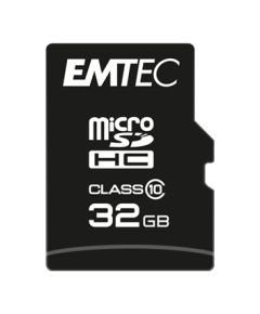 Emtec mSD 32GB Class10 Classic Atmiņas kartes micro SD SDHC