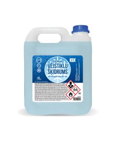 Ziemas vējstiklu mazgāšanas šķidrums -21°C uz metanola bāzes 4L