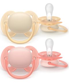 Philips Avent māneklītis Ultra soft Neutral, 0-6M (2 gab) - SCF091/38