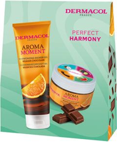 Dermacol Aroma Moment Body Care Set ( Belgická čokoláda ) - Dárková sada Smaržas - NESAKĀRTOTS