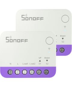 Sonoff MINI-RBS WiFi smart mini roller shutter switch (2 pcs.) Viedie slēdži