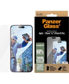 Apple iPhone 15 Plus/16 Plus Classic Fit Glass by PanzerGlass