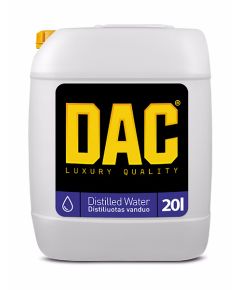 Destilēts ūdens 20L DAC DISTILLED WATER 20L