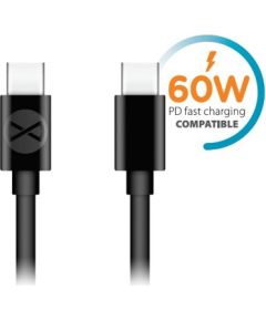 Forever USB-C - USB-C 60W Кабель 1m Дата USB-кабели