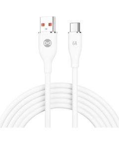 Forever USB - USB-C Vads 6A 1m Data USB kabeļi