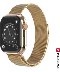 Swissten Металлический ремешок для Apple Watch 1/2/3/4/5/6/SE / 42 mm / 44 mm Smart pūlksteņu aksesuāri