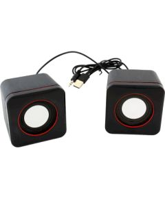 Fusion multimediju skaļruņi 3,5 mm | USB melni