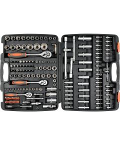 Instrumentu komplekts Sthor 58688; 1/2''; 3/8''; 1/4''; 173 gab.