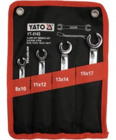 Atslēgu komplekts Yato YT-0143; 8-17 mm; 4 gab.