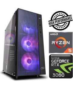 INTOP Ryzen 5 3600 16GB 240SSD M.2 NVME RTX4060 8GB no-OS