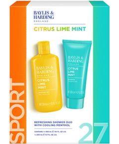 Baylis & Harding Men Sport Body Care Set ( Citron, Limetka & Máta ) - Dárková sada Smaržas - NESAKĀRTOTS