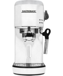 Gastroback 42717 Design Espresso Piccolo white