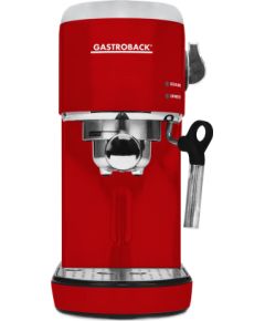 Gastroback 42719 Design Espresso Piccolo red