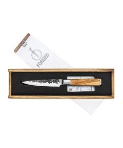 Forged Universāls nazis Kalts olīvkoks 12,5 cm Naži