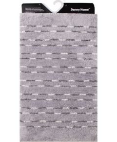 Vannas istabas paklājs TALSI, 50 × 80 cm, pelēks Paklāji