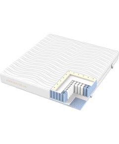 Spring mattress KUKA DUO DELUX 160x200xH26cm Gultas