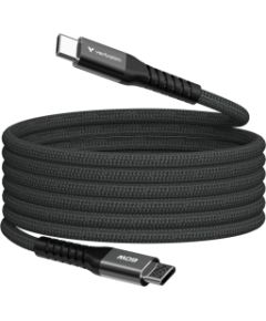 Kabelis Verbatim Sync & Charge Magnetic Type-C  60W 120cm Black Дата USB-кабели