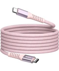 Kabelis Verbatim Sync & Charge Magnetic Type-C  100W 120cm Pink Data USB kabeļi