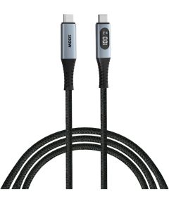 Kabelis Verbatim Sync&Charge Cable with Power Display 100W 120cm Дата USB-кабели