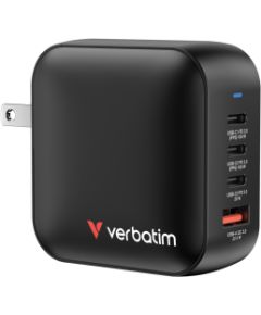 Lādētājs Verbatim Universal Mini GaN Wall Charger 100W UK + EU