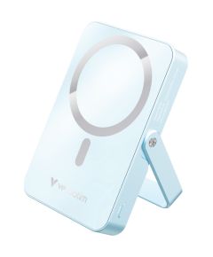 Enerģijas krātuve Verbatim Charge n Go 10000mAh Magnetic Wireless Charge Blue ar Statīvu