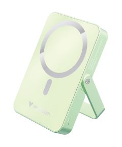 Enerģijas krātuve Verbatim Charge n Go 10000mAh Magnetic Wireless Charge Green ar Statīvu