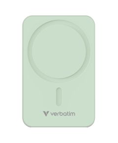 Enerģijas krātuve Verbatim Charge n Go 20000mAh Magnetic Wireless Charge Green