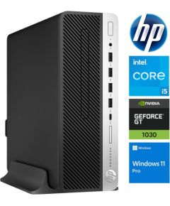 HP 600 G4 SFF i5-8500 16GB 128SSD M.2 NVME GT1030 2GB WIN11Pro