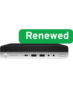 HP RENEW Grade B ProDesk 400 G3 Desktop Mini PC Intel Core i5 i5-7500T 8 GB SSD 128 GB Intel HD Graphics 630 Windows 11 Pro 12 month(s)