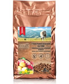 O'Canis Premium sucha karma dla psów jagnięcina z prosem, ziemniakami i czerwonym burakiem 6kg Suņu barība