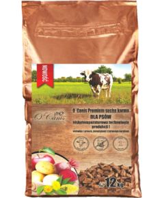 O'Canis Premium sucha karma dla psów wołowina z prosem, ziemniakami i czerwonym burakiem  12kg Suņu barība
