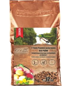 O'Canis Premium sucha karma dla psów kaczka z prosem, ziemniakami i czerwonym burakiem 12kg Suņu barība