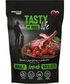 BIOFEED Tasty dog life jagnięcina 90% saszetka 500g Suņu barība