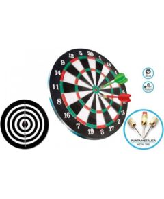 Дартс комплект с 4 острыми дротиками Ø37 cm 14+ CB52484 Galda spēles