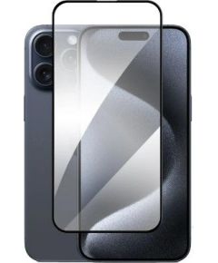 Evelatus Apple  iPhone 15 2.5D Full Cover Glass Anti-Static Light Black
