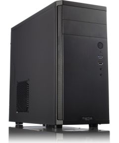 Fractal Design CORE 1100 Black Micro ATX Power supply included No ATX PSUs, up to 185mm if a typical-length optical drive is mounted