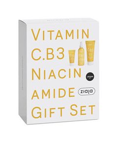 Ziaja Vitamin C.B3 Niacinamide Dárková sada Smaržas - NESAKĀRTOTS