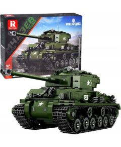 Jokomisiada Reobrix Licencjonowane Klocki Czołg Sherman M4A3E8 836 ele ZA5806 EDUKAMP