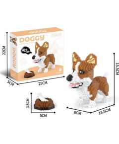 Ramiz Zestaw Klocków 1200el. Welsh Corgi EDUKAMP