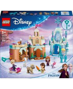 LEGO Disney Miniaturowy zamek w Arendelle i lodowy pałac Elzy (43278)