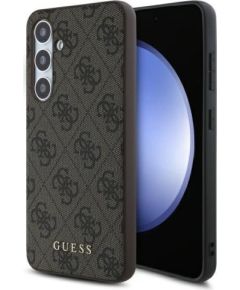 Guess 4G Metal Gold Logo Hardcase Чехол для Samsung Galaxy S24 FE Чехлы - альтернативные