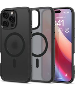 Spigen   Spigen Ultra Hybrid Mag Case with MagSafe for iPhone 16 Pro - Black Neoriģinālie Maciņi