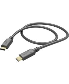 Hama   Charging Cable USB-C to USB-C 1m Black Data USB kabeļi